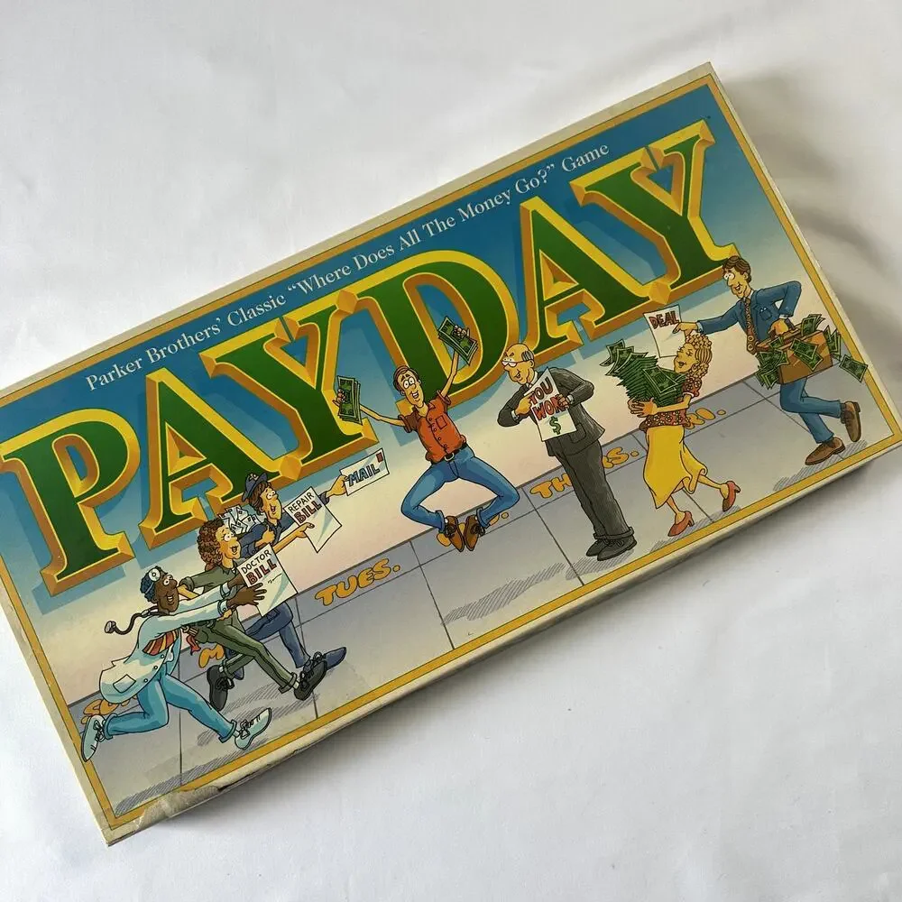 Vintage 1994 Payday Board Game